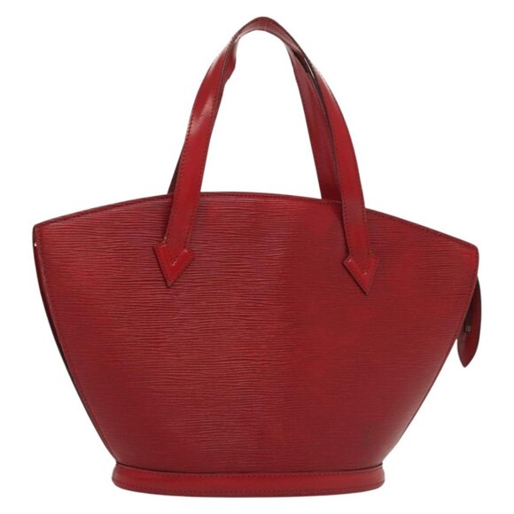 LOUIS VUITTON Epi Saint Jacques Shoulder Bag Red - Picture 1 of 16